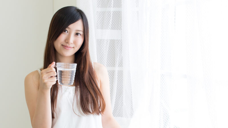 冷たいお水と温かいお水、水分補給はどちらが良い?