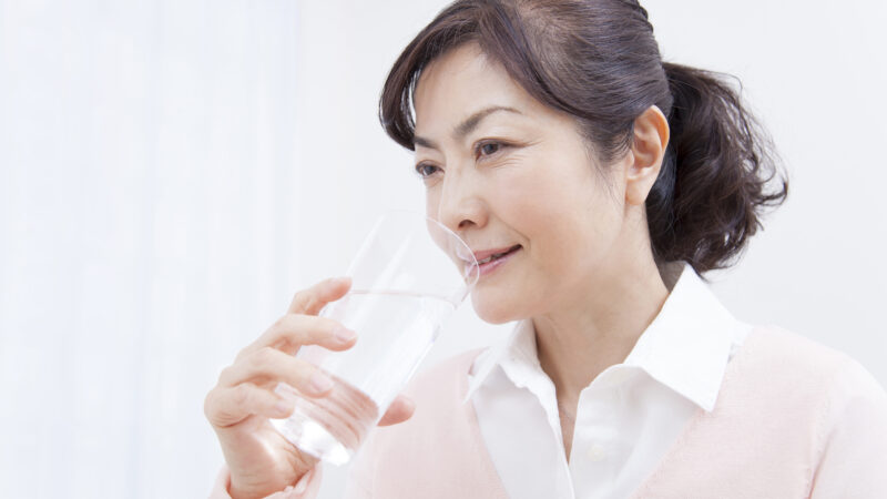 自律神経の安定には水分補給が効果的