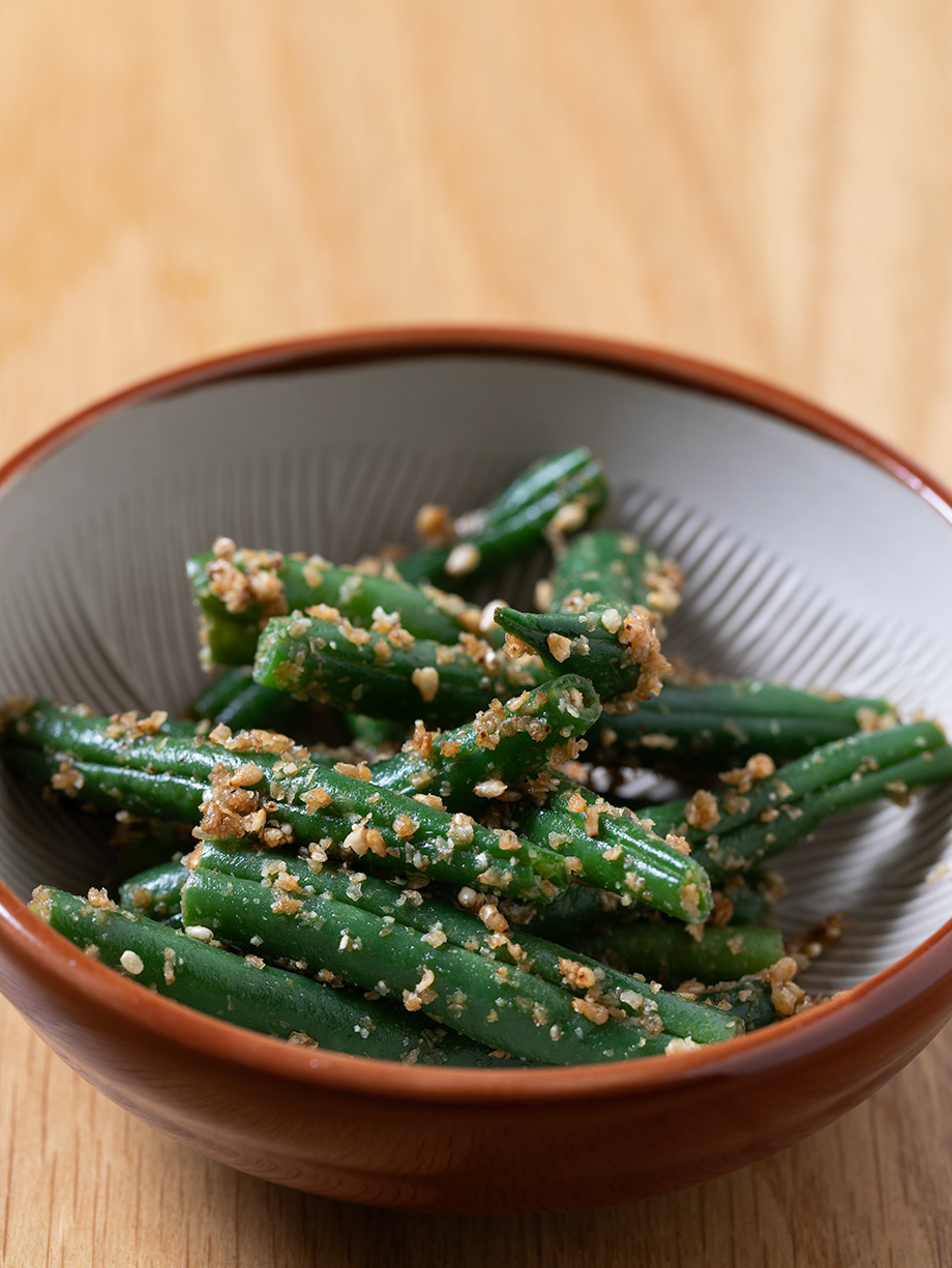 和食の定番　いんげんの胡麻和え
