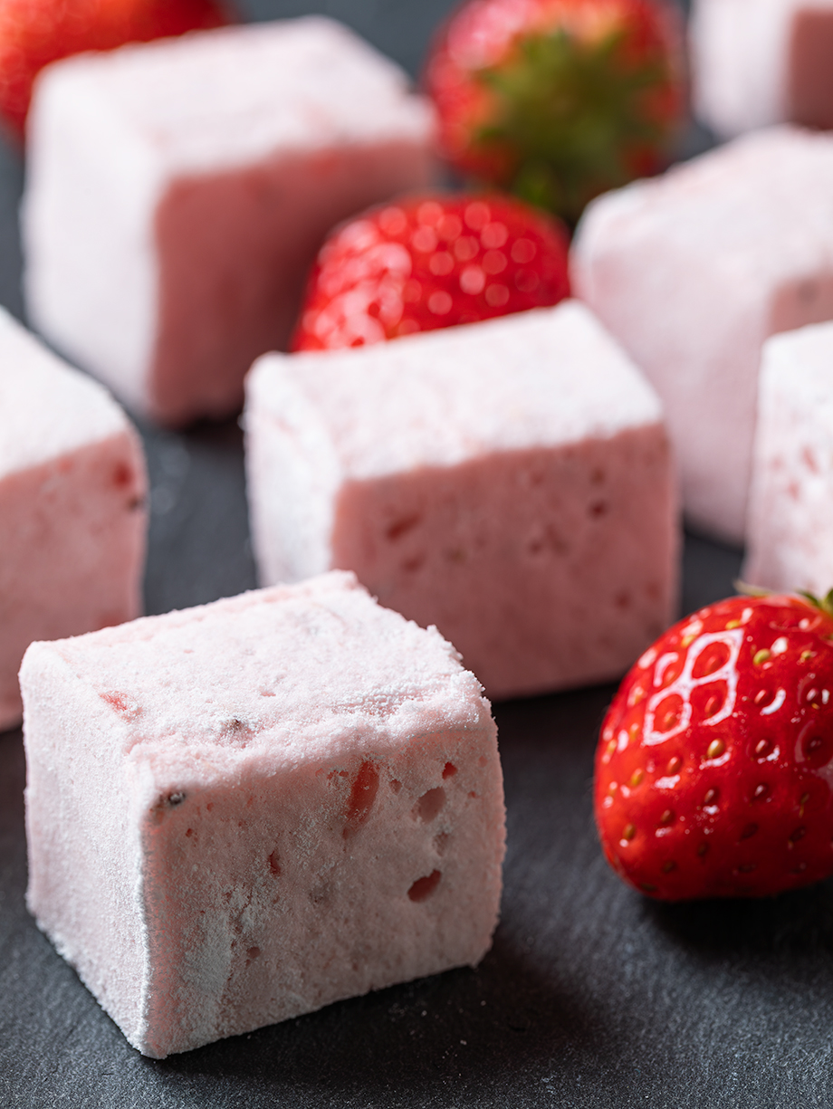 とろける苺のギモーヴ ― 甘酸っぱく、もちもちしっとり