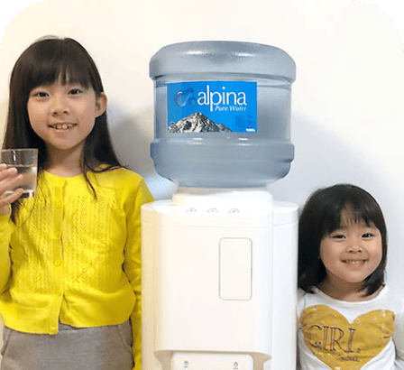 お客様の声：赤ちゃんの頃からアルピナを使っている